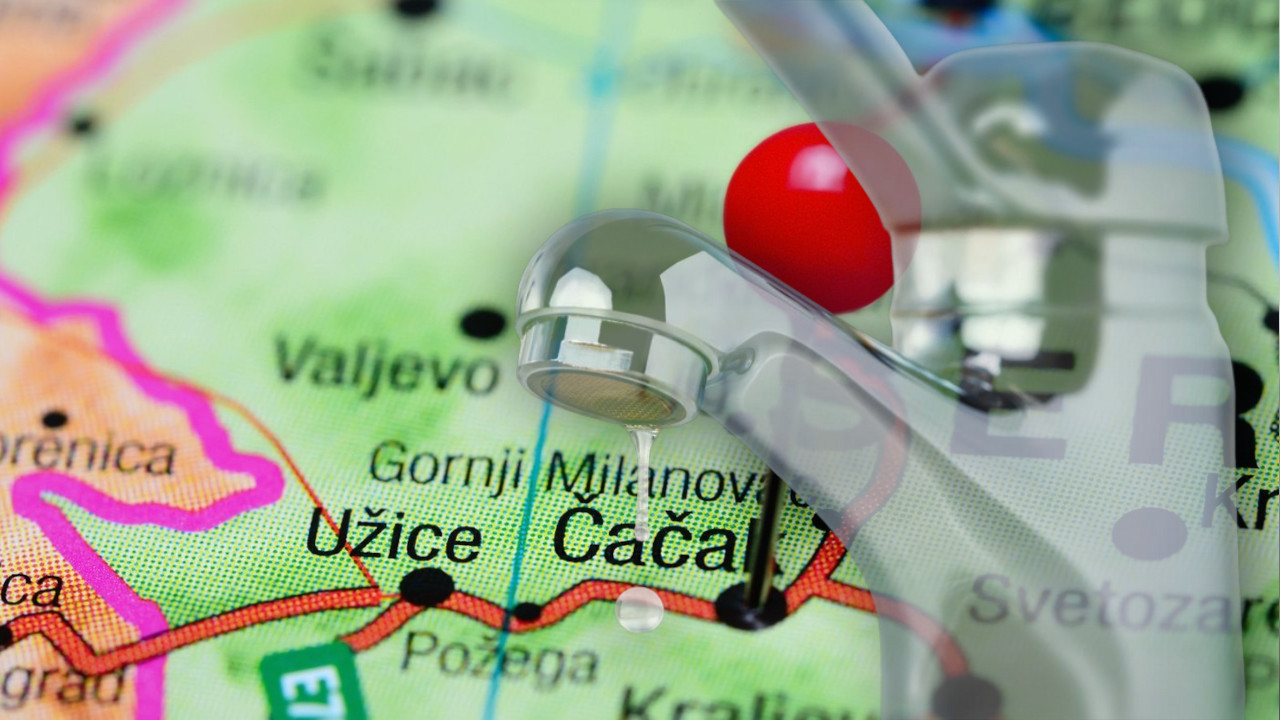 POSLE PRIJAVA DA SU CRVI U VODI: Oglasili se iz grada Čačka