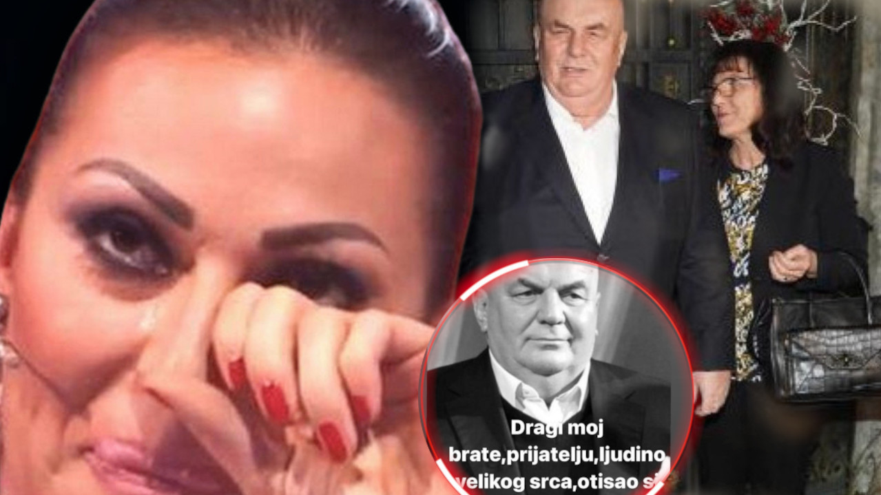 "ДРАГАНЕ МОЈ": Цеца се опростила од Палме