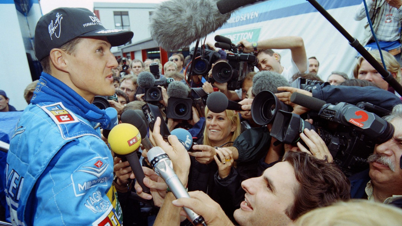 SAMO ONI MOGU DA GA VIDE: "Izabrano" društvo Šumahera