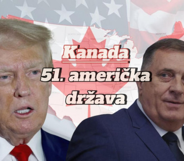 KANADA DA POSTANE 51. AMERIČKA DRŽAVA: Dodik podržao Trampa