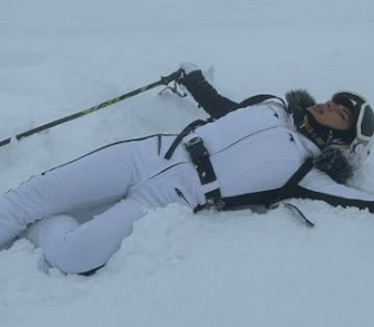 "DEŠAVA SE I NAJBOLJIMA" Voditeljka doživela nezgodu na snegu