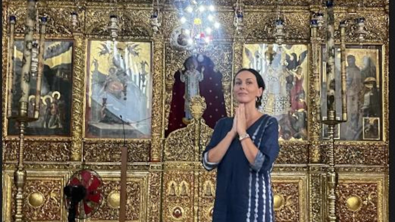 Boba objavila sliku iz Vitlejema,Hram Hristovog rođenja(FOTO)