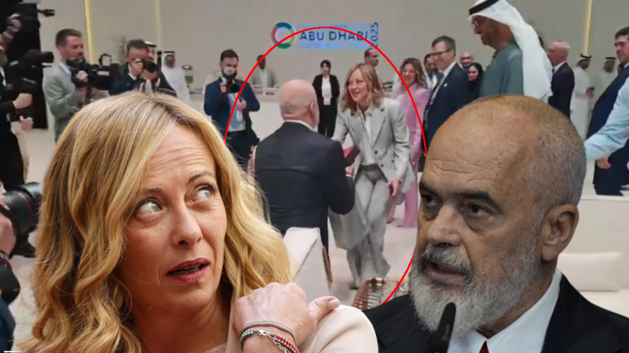 Еди Рама клечао пред Ђорђом Мелони: "Не срамоти их" (ВИДЕО)