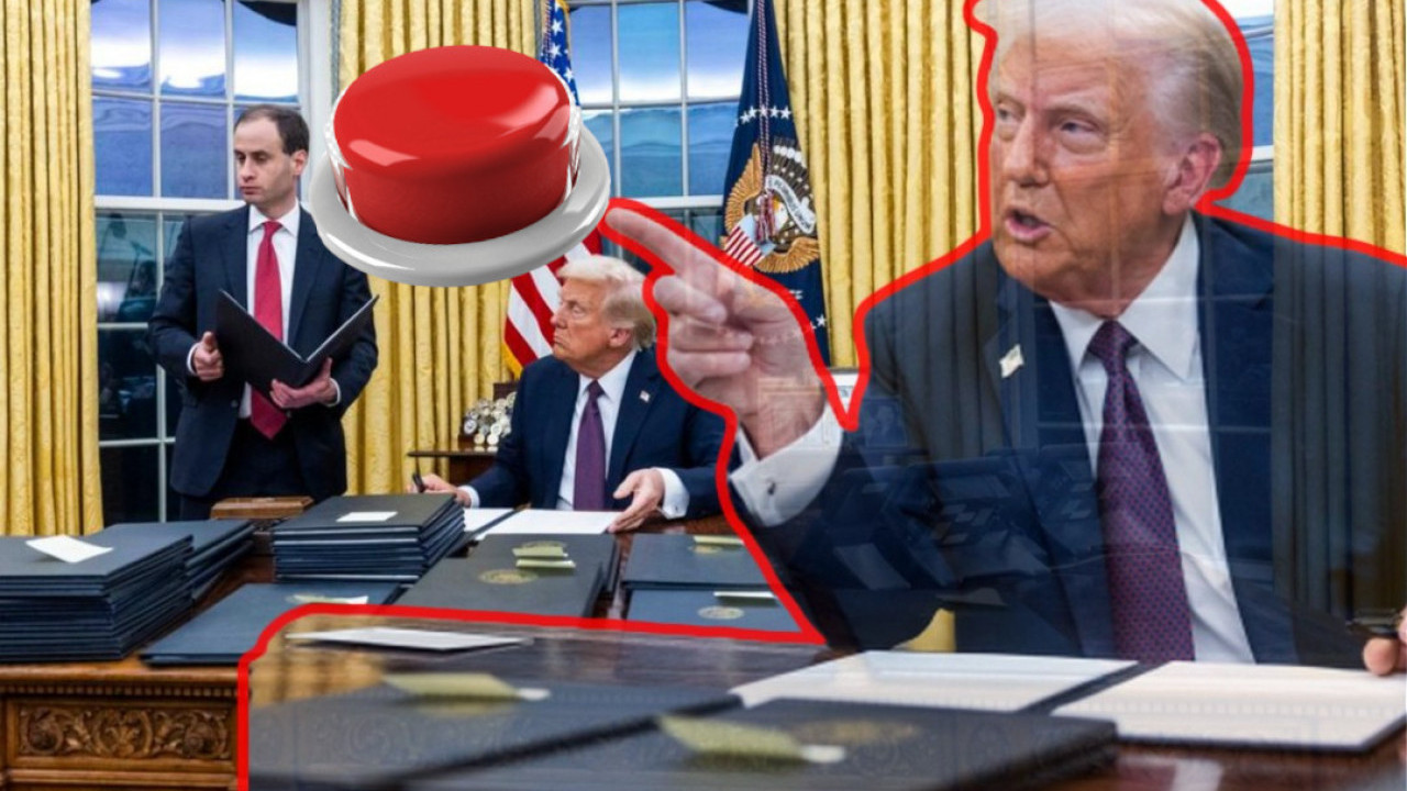 Tramp vratio crveno dugme u Ovalnu sobu: "Svi se unervoze"