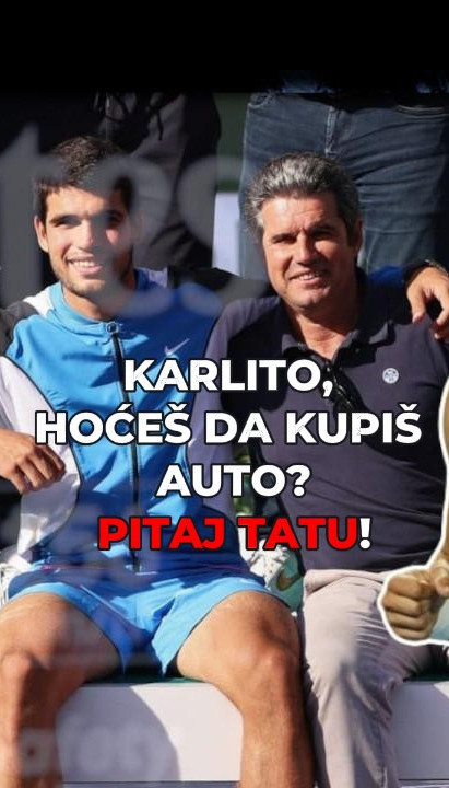 КО ЈЕ АЛКАРАЗОВ ОТАЦ? Прекинуо све због пара