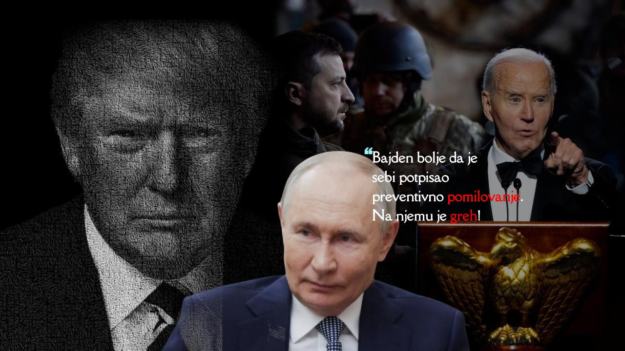 TRAMP Zelenski trebalo da se preda Rusima,na Bajdenu je greh