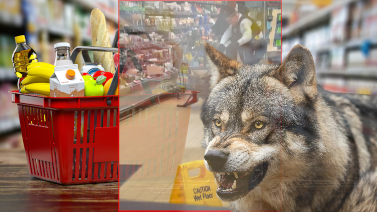 PANIKA U SUPERMARKETU: U frižider se zavukao srodnik VUKA
