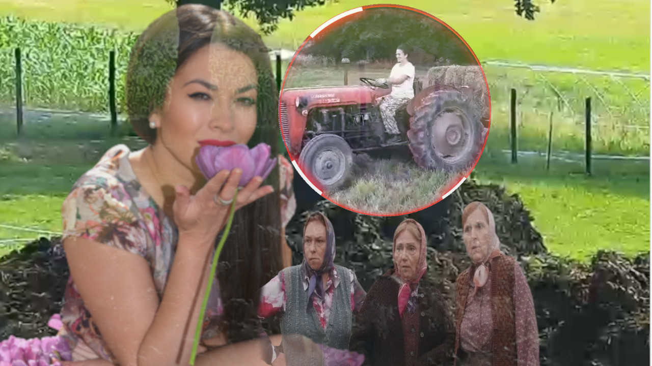 GLUMICA OTIŠLA NA SELO: Marija se posvetila poljoprivredi