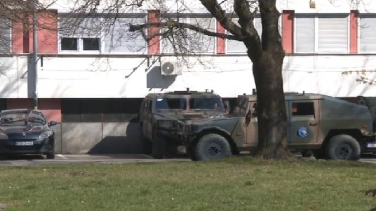 VOJNA VOZILA EUFOR NA ULICAMA BANJALUKE