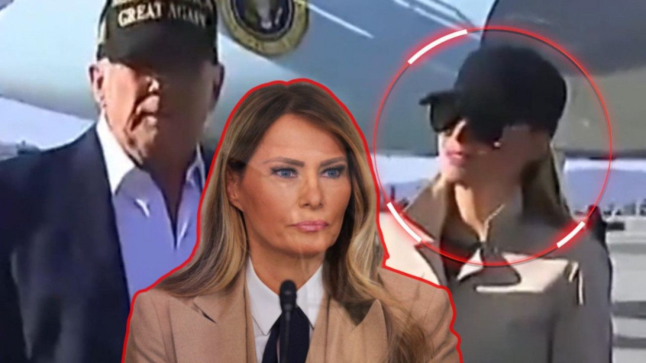 SNIMAK ZAČUDIO MNOGE: Šta to Melanija radi dok Tramp govori?