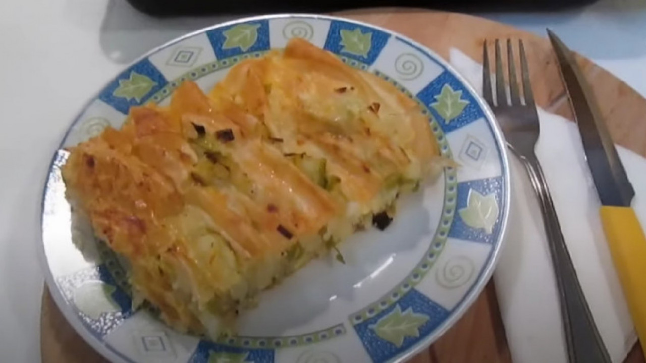 SLASNA PITA OD ŠAMPINJONA: Idealna za posne dane