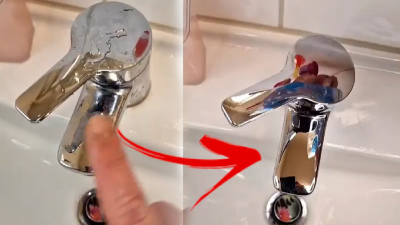 ТРИК: Како да скините каменац са славине у само пар потеза