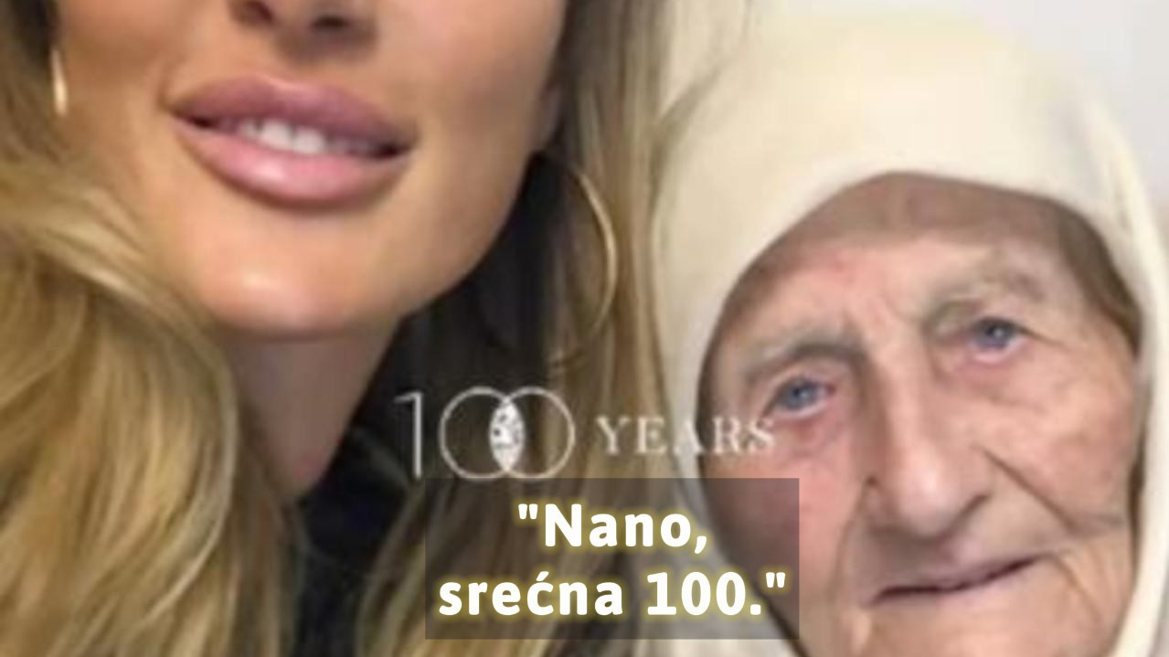 RODITELJI JOJ POKOJNI: Pevačicina baka napunila 100 godina