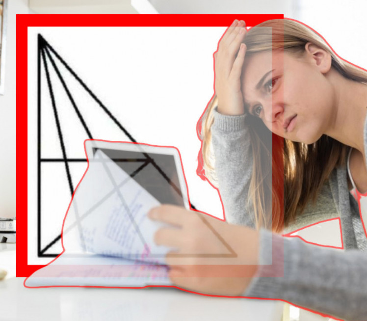 Ако нађете све троуглове на слици, имате IQ већи од 120