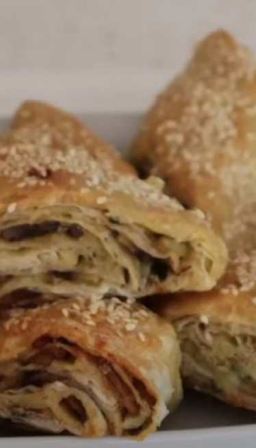 POSNA PITA SA PEČURKAMA: Odlična kao slavsko predjelo