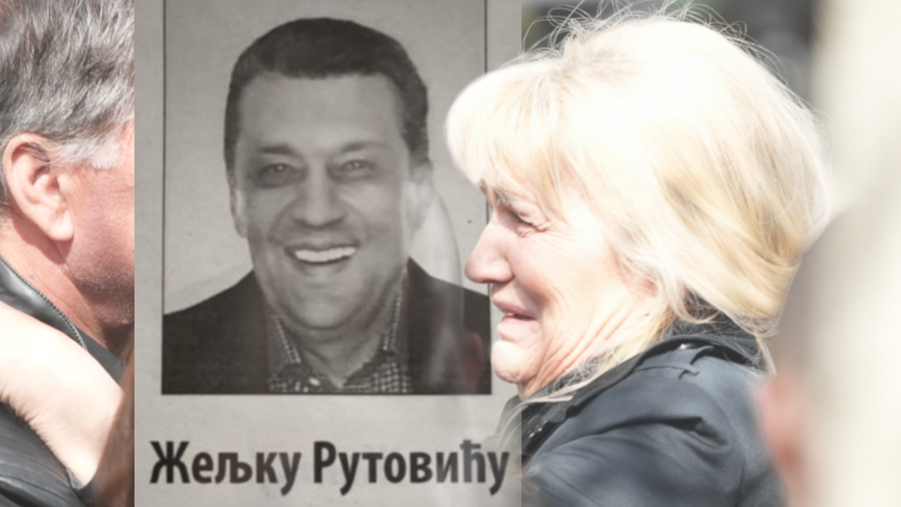 SUZE I JECAJI: Sestra Željka Rutovića skrhana bolom (FOTO)