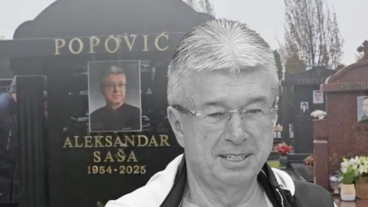 MILUJE I LJUBI SPOMENIK: Suzana sama obišla Sašin grob