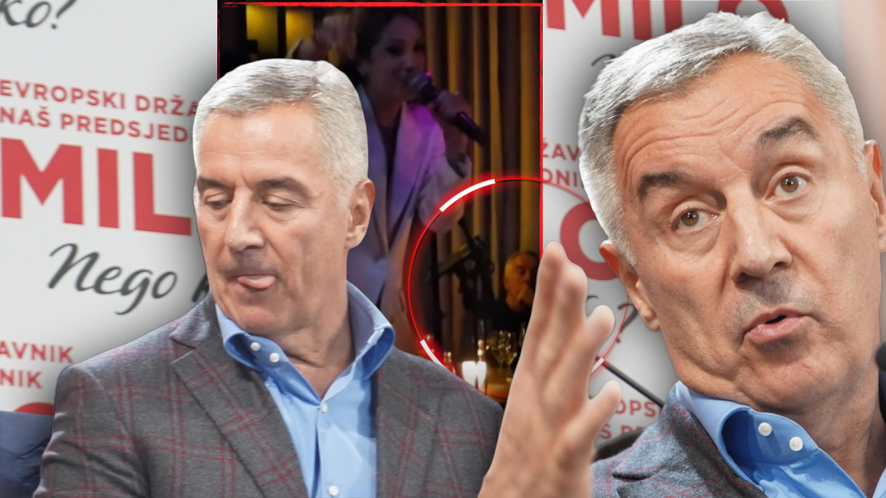 MILO UHVAĆEN U PROVODU: Sedeo za stolom do SRPSKE pevačice