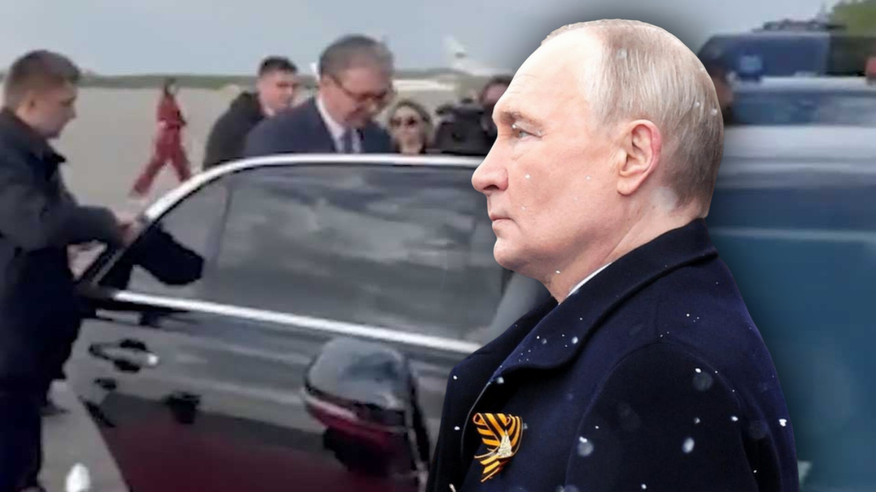 ZVER NA 4 TOČKA: "Putinmobil" sa "dodacima" za Vučića (FOTO)