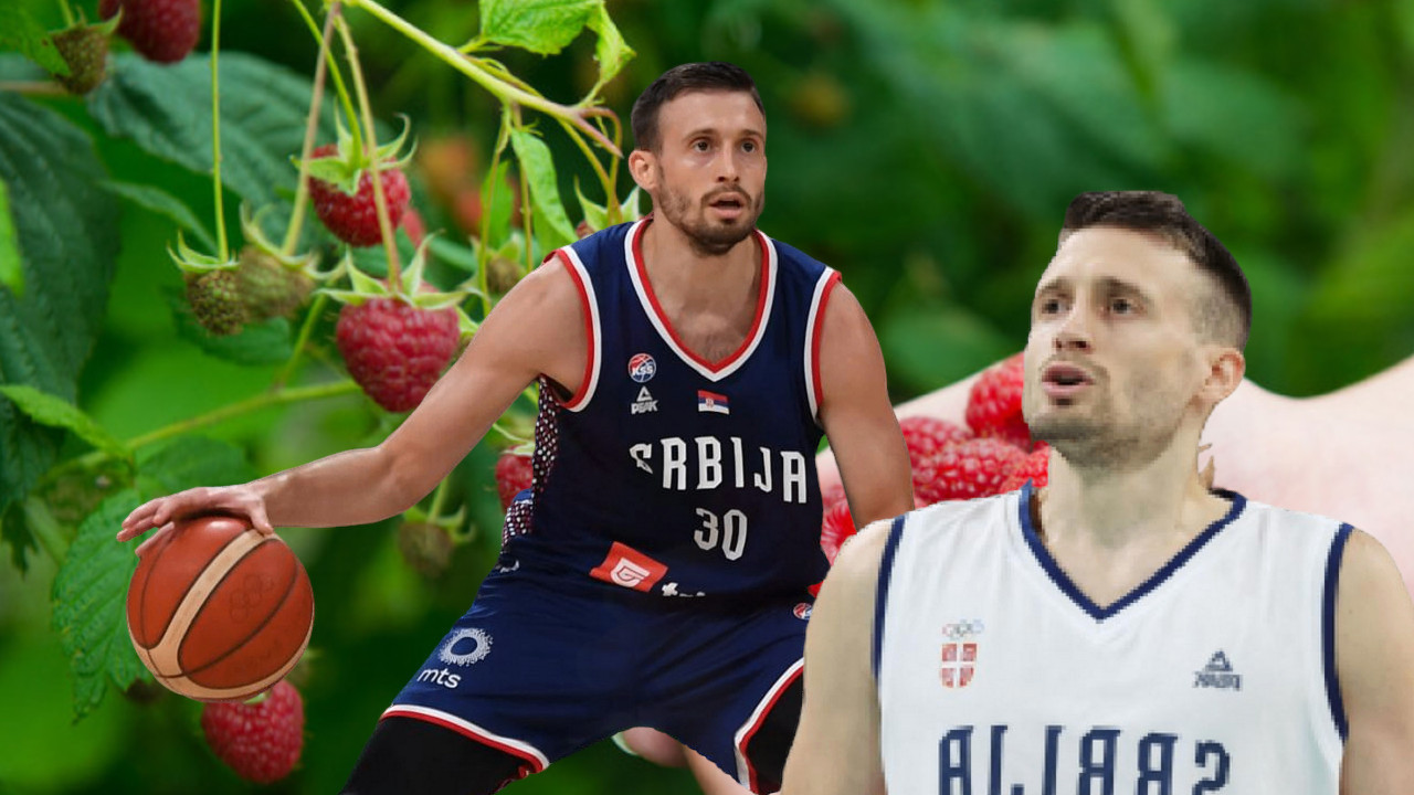 PRE KOŠARKE – MALINE I MOTIKA Aleksa odrastao uz rad na selu