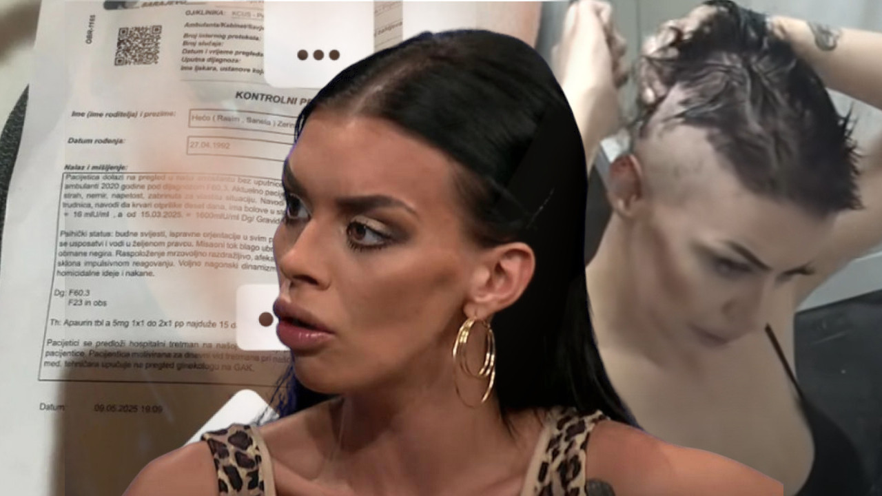 ТРУДНА ЗЕРИНА ХЕЋО ЗАВРШИЛА НА ПСИХИЈАТРИЈИ