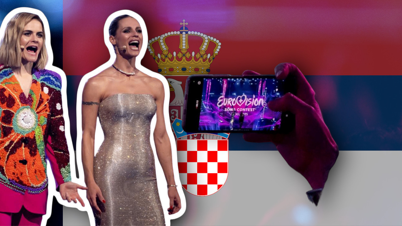 UPS! Hrvat nastupao na Evroviziji, a tamo zastava Srbije