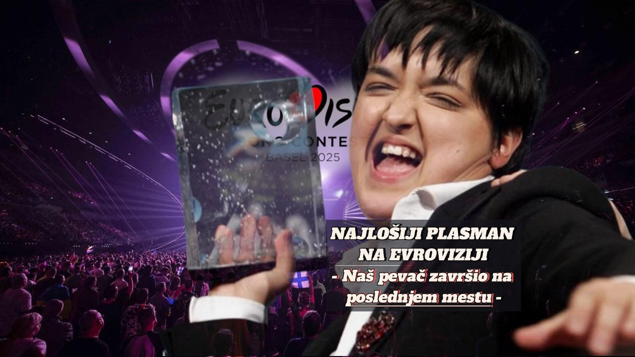 BEZ POENA! Najgori plasman naše zemlje u istoriji Evrovizije
