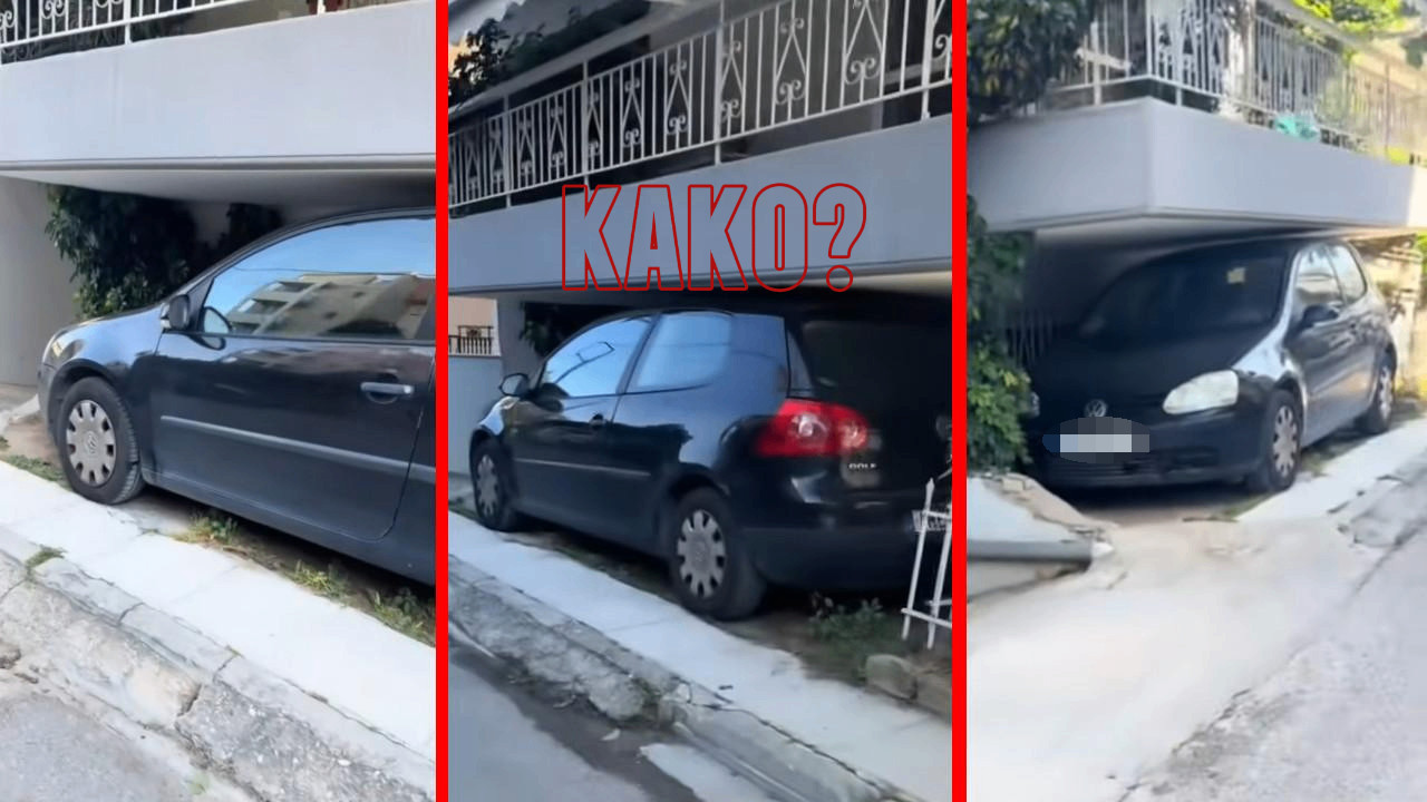 Nego, šta rekoste? Imate problem da nađete parking? (VIDEO)