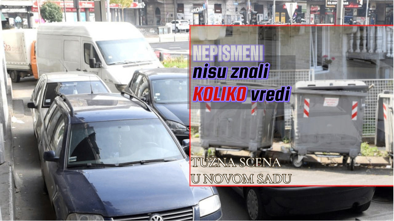 Novosađanin NAŠAO BLAGO pored kontejnera: "To je GREH"