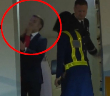 ОГЛАСИО СЕ НАКОН ШАМАРА: Прве речи председника Француске