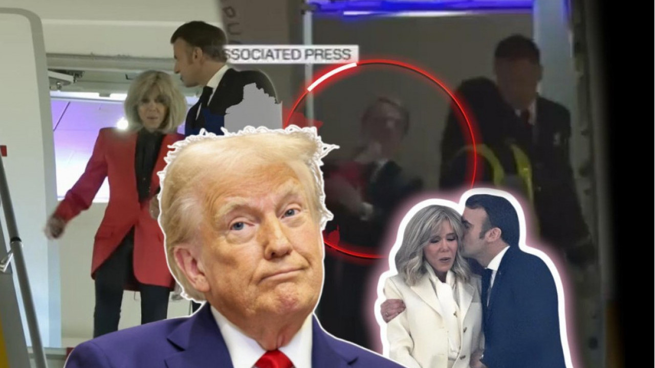 ДАО САВЕТ МАКРОНУ: Трамп о снимку шамара