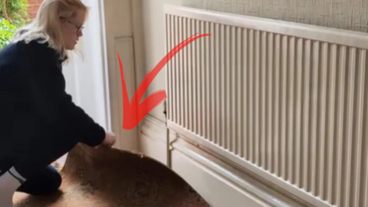 Ana podigla stari tepih - a ispod NEOČEKIVANO otkriće!