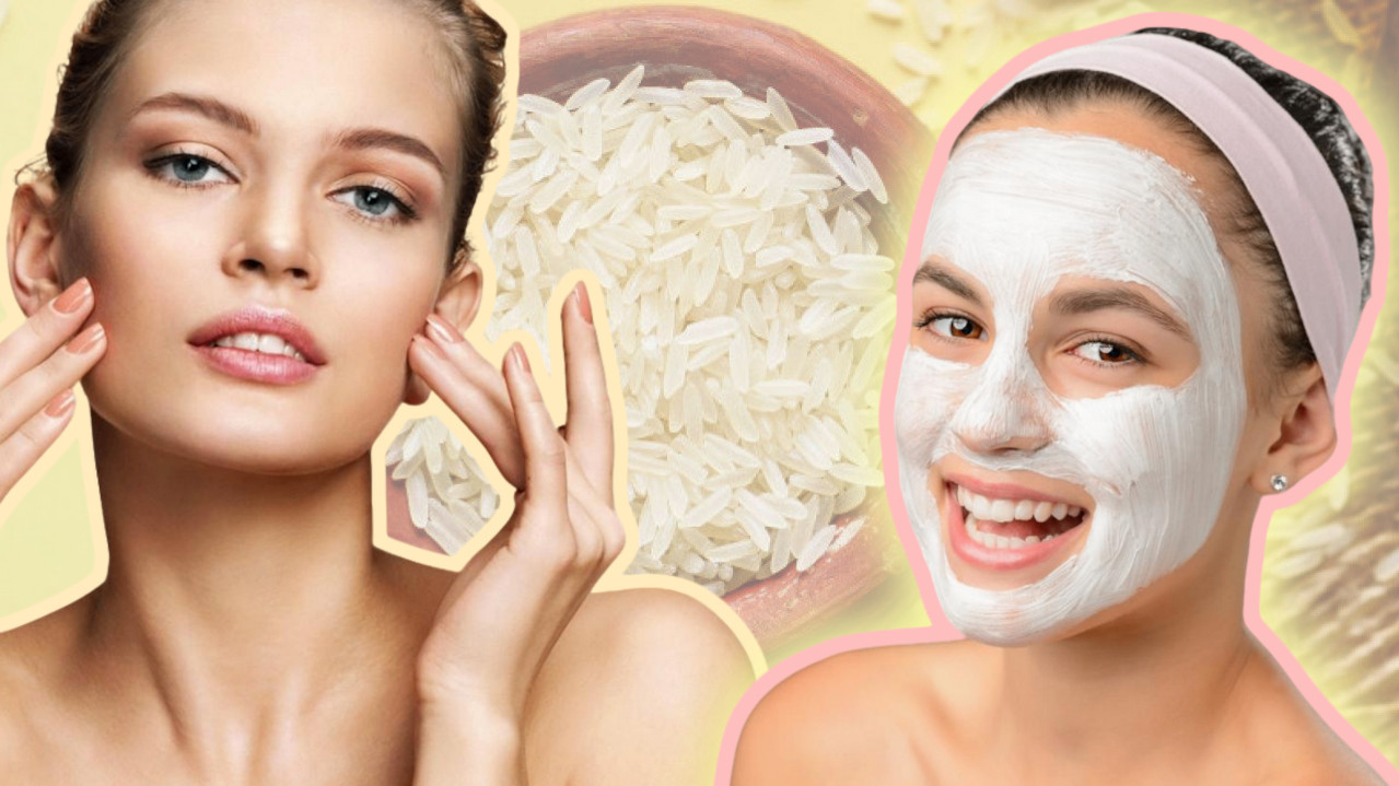 ZA BLISTAV TEN I ZATEGNUTU KOŽU Hidratantna maska od pirinča