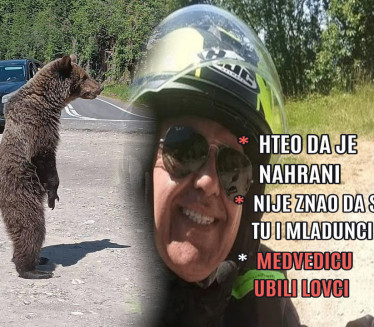 HOROR U KOMŠILUKU Snimio svoju smrt - ubila ga medvedica