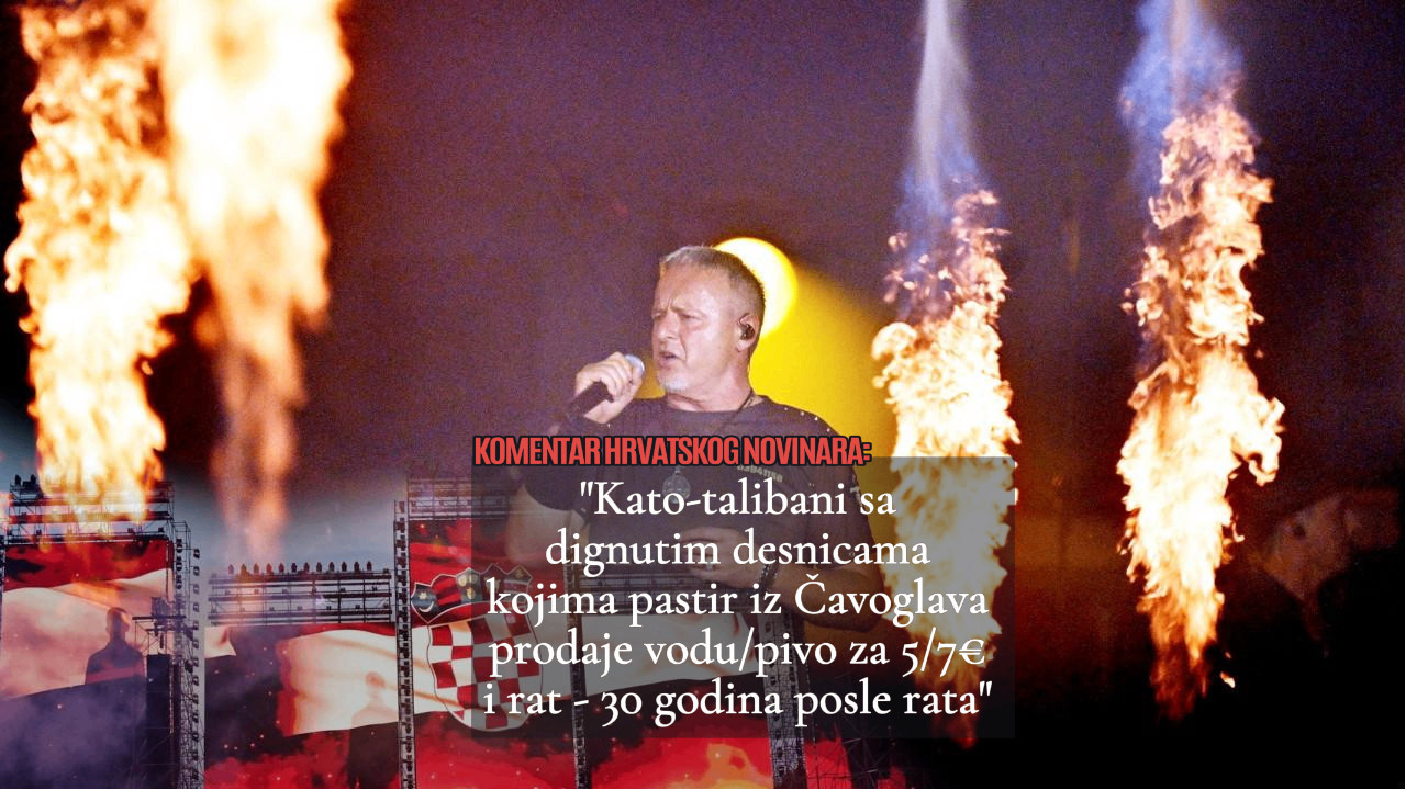 TOMPSON VLADA HRVATIMA Prodaje vodu za5€ i rat 30 leta posle