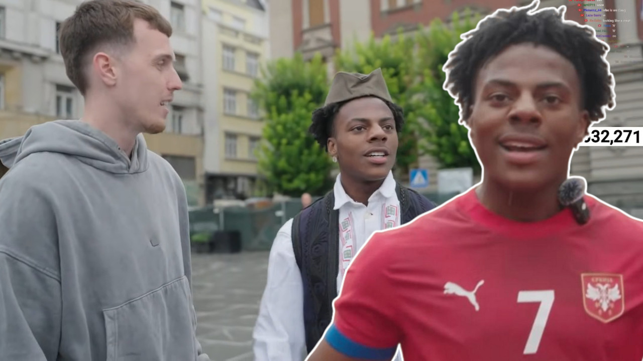 NAJPOPULARNIJI STRIMER U BG: Igrao kolo, probao srpsku hranu