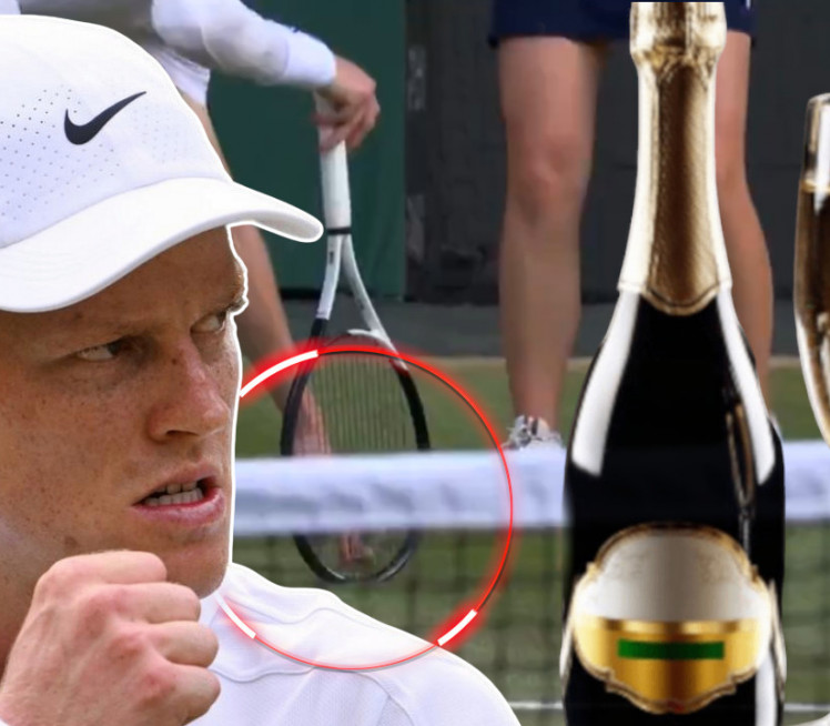 BIZARNA SCENA U FINALU Otvorili šampanjac,čep pao kod Sinera