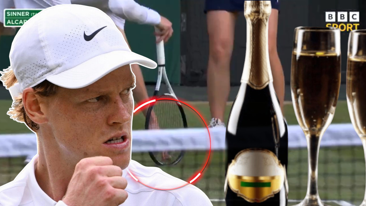 BIZARNA SCENA U FINALU Otvorili šampanjac,čep pao kod Sinera