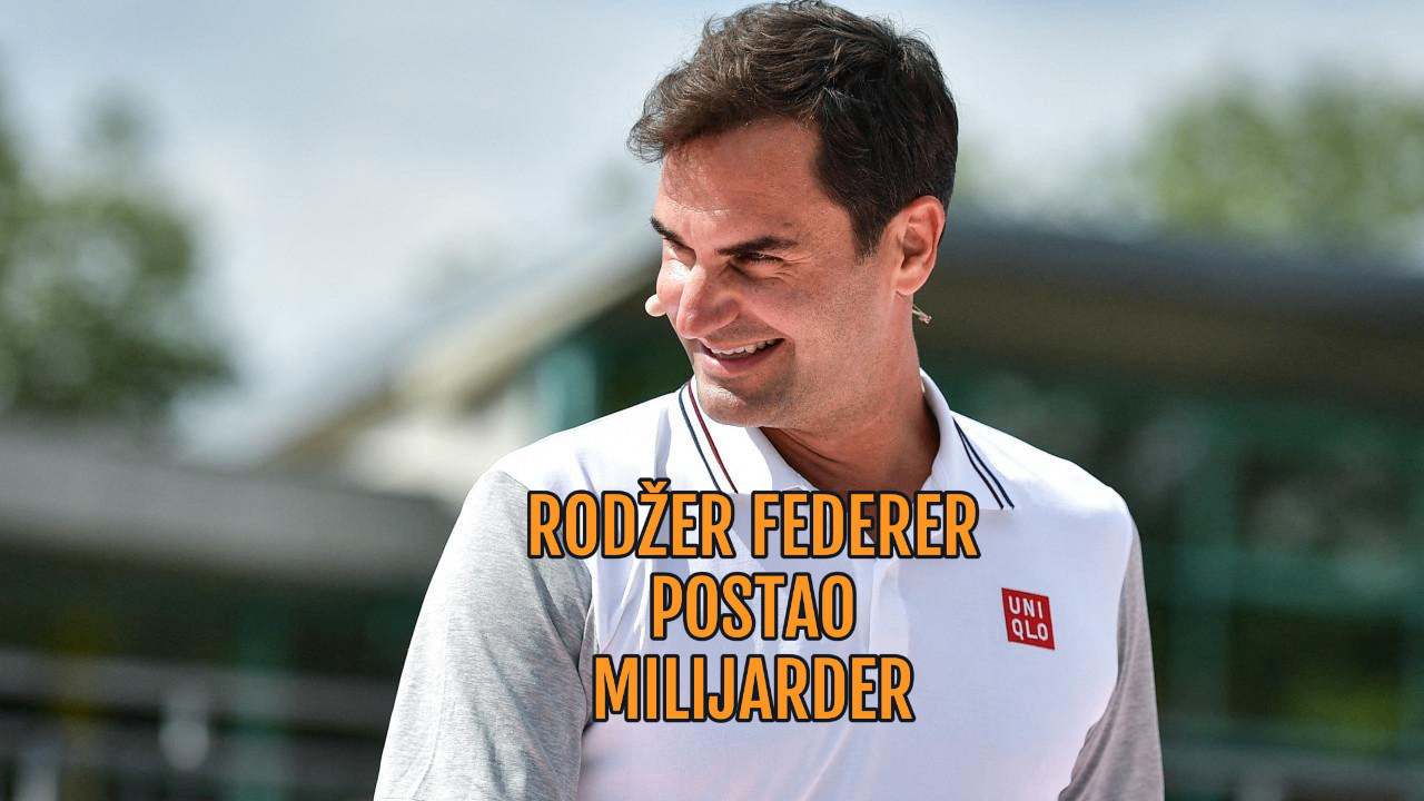 Kako je Federer postao milijarder - tenis je najmanje bitan