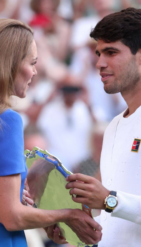 Šta je Kejt rekla Alkarazu tokom dodele? Španci "odlepili"