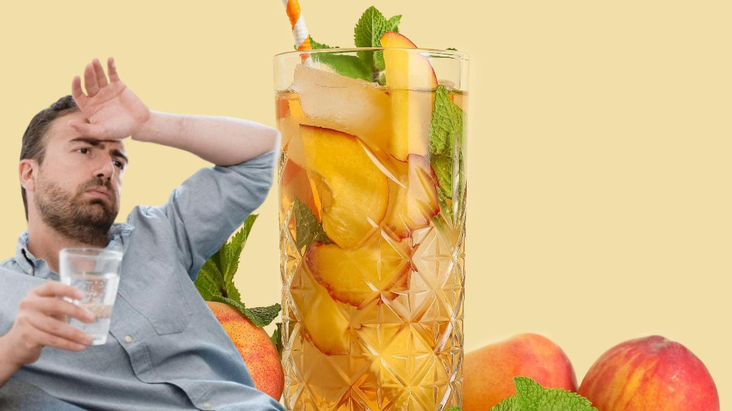 SPAS U VRELIM DANIMA: Recept za domaći ledeni čaj od breskve