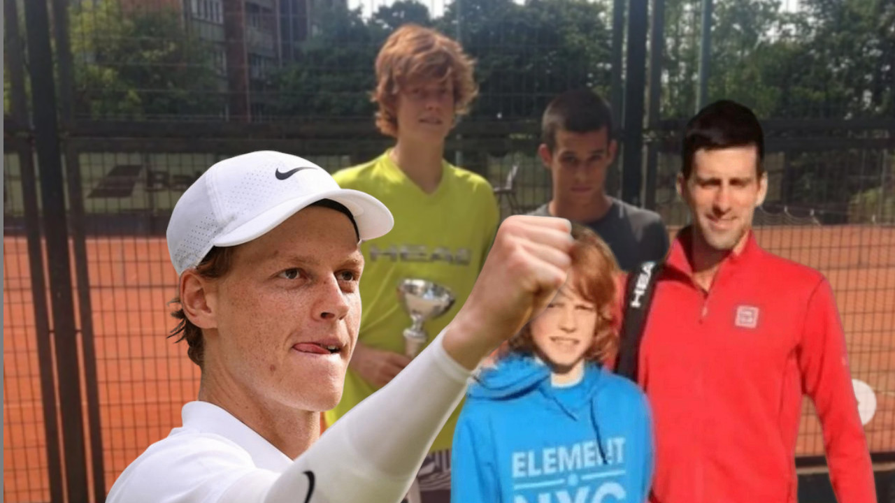 Siner prve teniske korake napravio u Srbiji (FOTO)