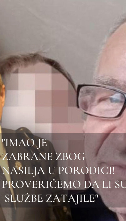 УБИО СИНА, ЖЕНУ И СЕБЕ "Имао забране због насиља у породици"