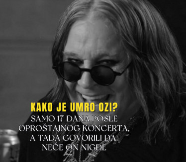 KAKO JE UMRO OZI? Saopštenje porodice: "Neopisiva tuga"