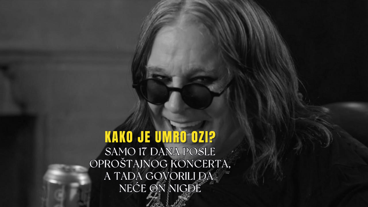 KAKO JE UMRO OZI? Saopštenje porodice: "Neopisiva tuga"