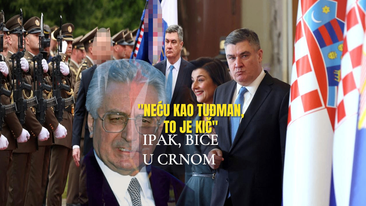 "Нећу као Туђман пред војску - то је кич!"