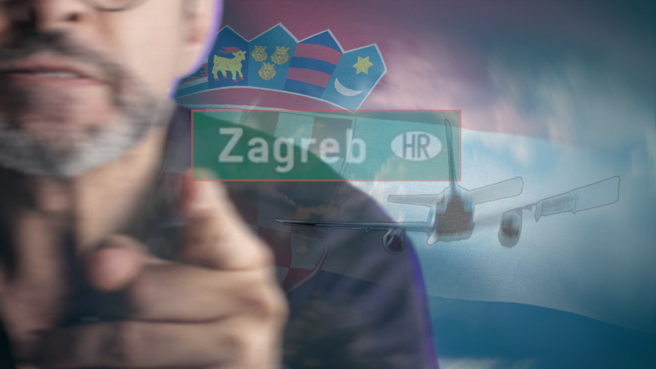 DRAMA NA LETU IZ ZAGREBA: Muškarci se do krvi tukli u avionu