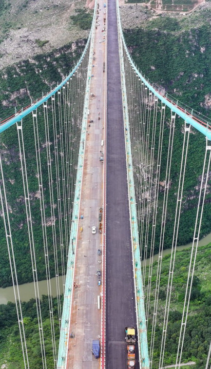 СПЕКТАКЛ У КИНИ: Отворен највиши мост на свету