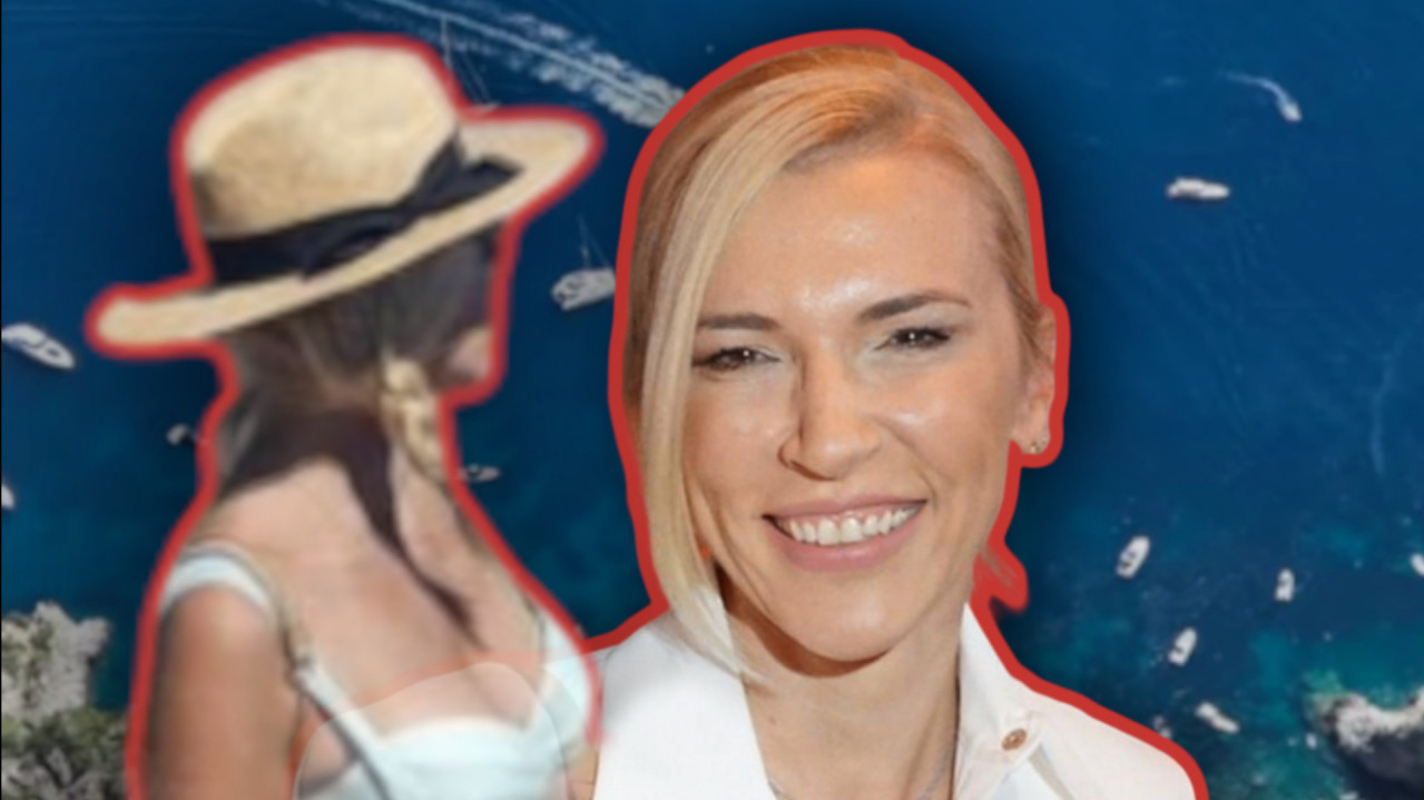 POGLED OD KOG ZASTAJE DAH: Voditeljka uživa na Kapriju (FOTO)