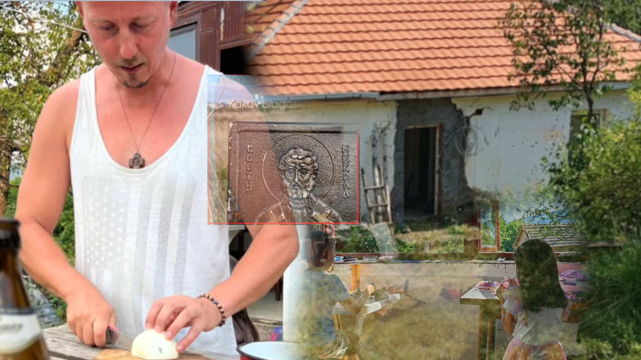 Динча одвео децу у своју ДЕДОВИНУ- нашао икону Св Николе